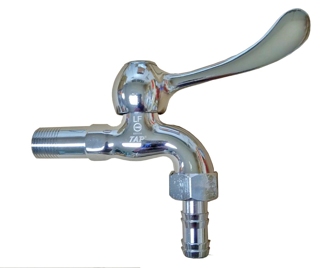 TAP-107506-PL 無鉛一字長把手長栓皮管